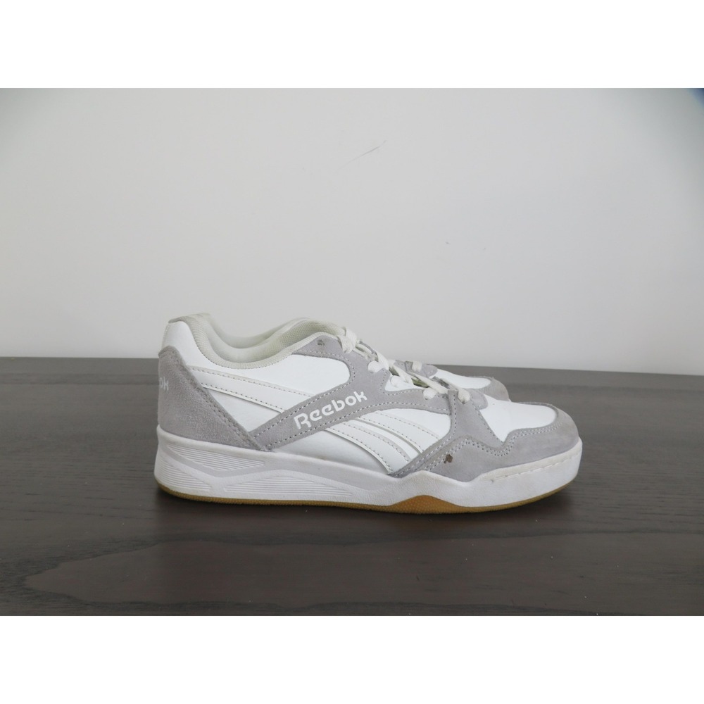 Reebok Royal BB4500 Low 2 Womens 7.5 White Walking Sneakers Gum Sole Comfort Gym